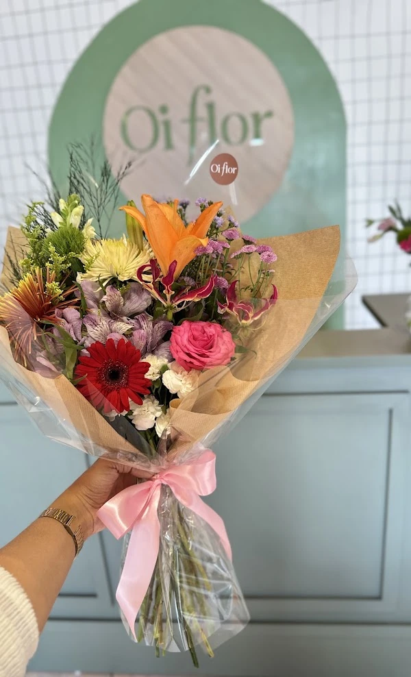 Um encontro de cores — trabalho real da Oi Flor